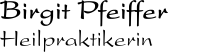 Birgit Pfeiffer - Heilpraktikerin